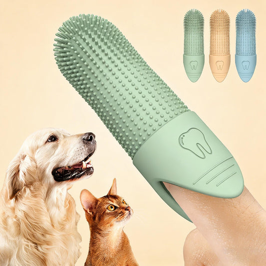 DozyPaws Silicone Pet Finger Toothbrush
