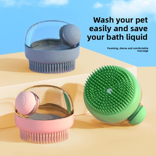 DozyPaws Pet Bathing Massage Brush