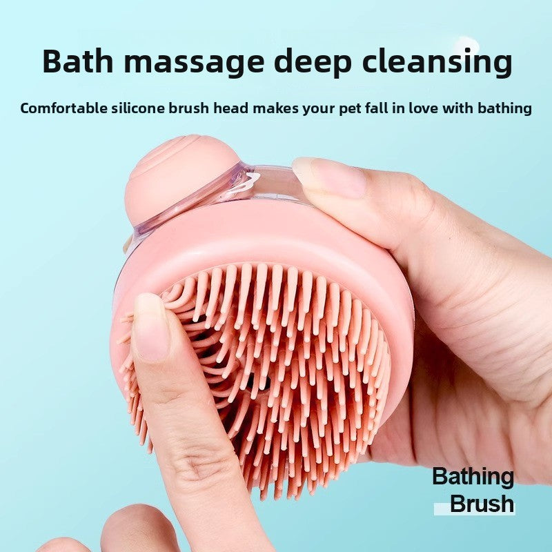 DozyPaws Pet Bathing Massage Brush