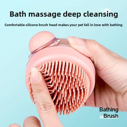 DozyPaws Pet Bathing Massage Brush