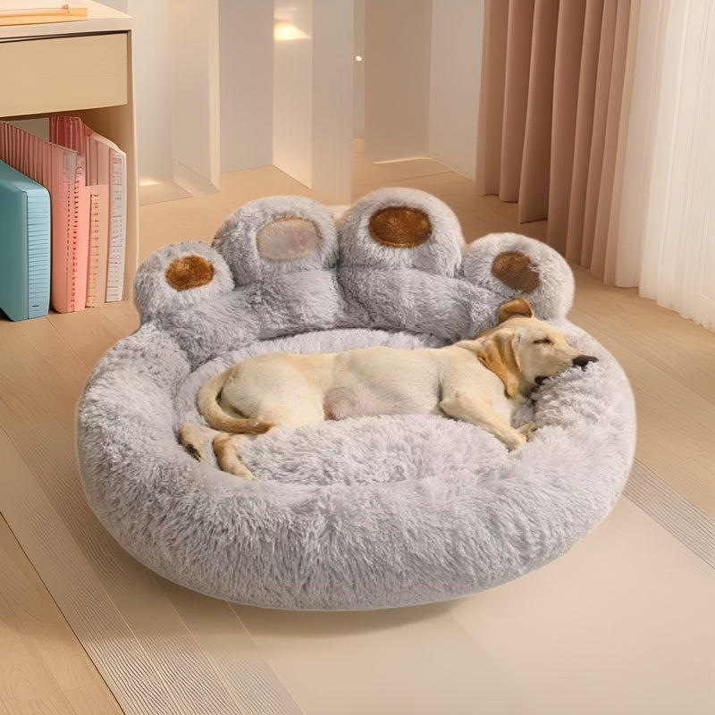 DozyPaws Bear Paw Sleeping Bed