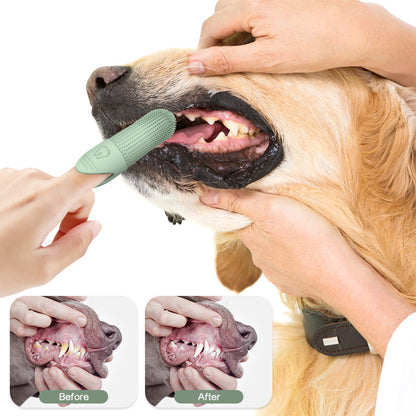 DozyPaws Silicone Pet Finger Toothbrush