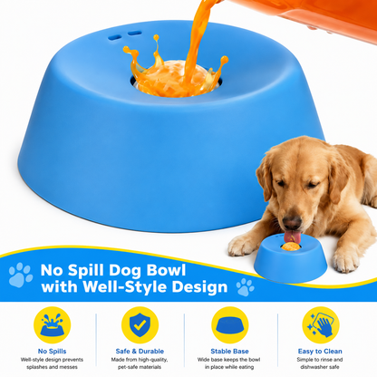 DozyPaws Slow Feeding Pet Bowl